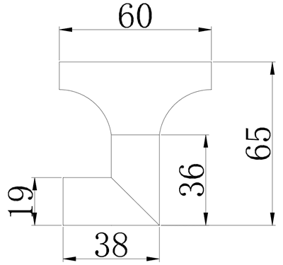 קולב בודד למגבות Atlanta צבע ניקל מבירק תלוי עשוי מחומר נירוסטה אל חלד דגם 777C-5