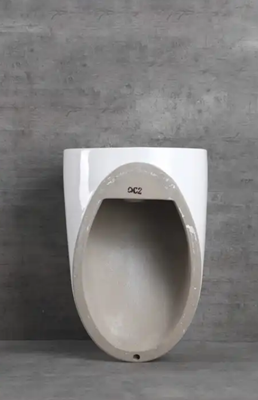 כיור רחצה מעוגל תלוי קוטר 45 ס"מ צבע לבן מבריק עם חור לברז דגם וגאס