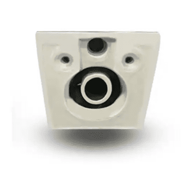 אסלה תלויה מעוגלת אורך 48 ס"מ לבן מבריק שטיפת רימליס כוללת מושב קשיח טריקה שקטה נשלף דגם רומא