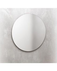 מראה מרחפת לתליה עגולה ללא מסגרת מגיעה בקוטר 50 ס"מ דגם 88011C