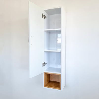 ארון שירות תלוי לאמבטיה במידות וצבע שונה לבחירתך דגם סלה