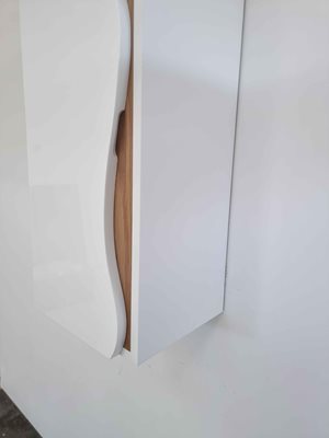 ארון שירות תלוי לאמבטיה במידות וצבע שונה לבחירתך דגם דקל