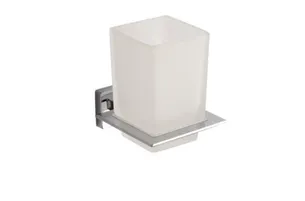 מחזיק כוס למברשות שיניים Netro צבע ניקל מבריק תלוי עשוי מחומר Brass אל חלד דגם 555C-3