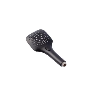 מזלף יד מרובע עשוי מחומר פלסטיק קשיח ABS ויש לו 3 מצבי זרימה צבע שחור מט דגם 984BL