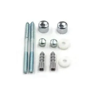 זוג ברגים לחיזוק אסלה מונחת P רגילה ו/או מונבלוק לרצפה דגם 1300