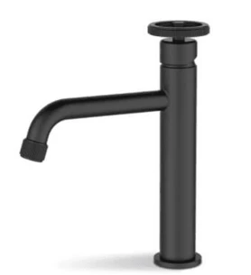 ברז רחצה עם פיה קבועה צבע שחור מט דגם SH0701K