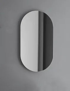 מראה מרחפת לתליה בעיצוב אליפסה רוחב 60 ס"מ גובה 100 ס"מ דגם 55646